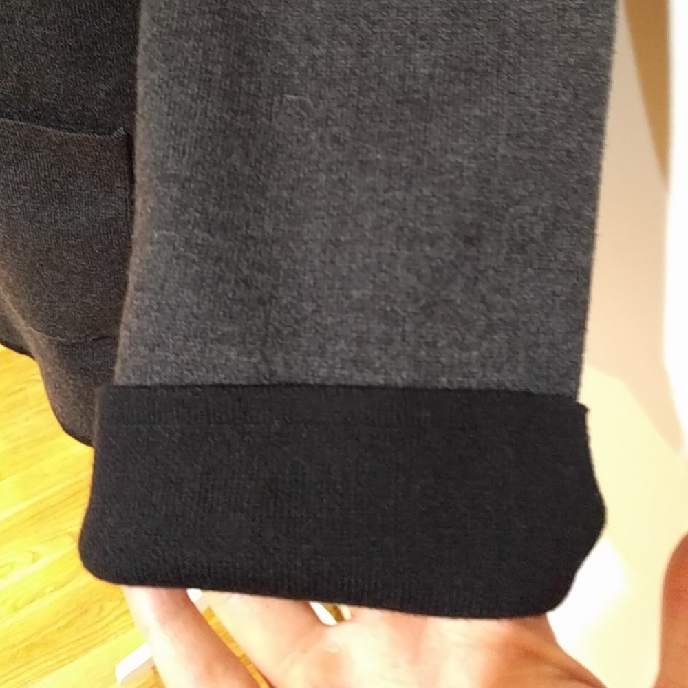 NWT Alfani Dark Gray Black Sweater Coat w/ Pockets - Picture 5 of 7